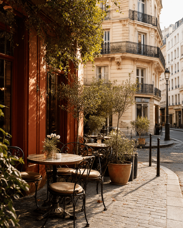 Paris cafe